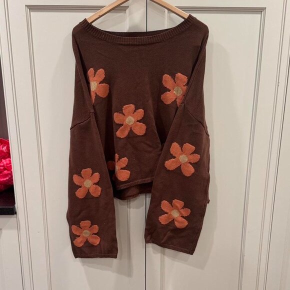 Altar'd State Women's Brown Jumper - Picture 1 of 3